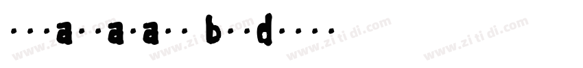 pslayyarasp bold字体转换